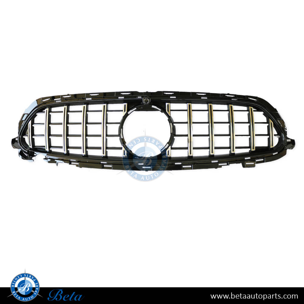 Grille GT look Black and Chrome color for Mercedes E-Class W213 2021-Up models, Part Number 2138883A23 Grille GT look Black and Chrome color for Mercedes E-Class W213 2021-Up models, Part Number 2138883A23